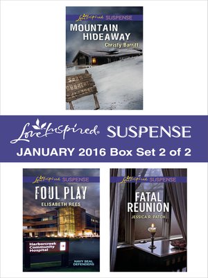cover image of Love Inspired Suspense January 2016, Box Set 2 of 2